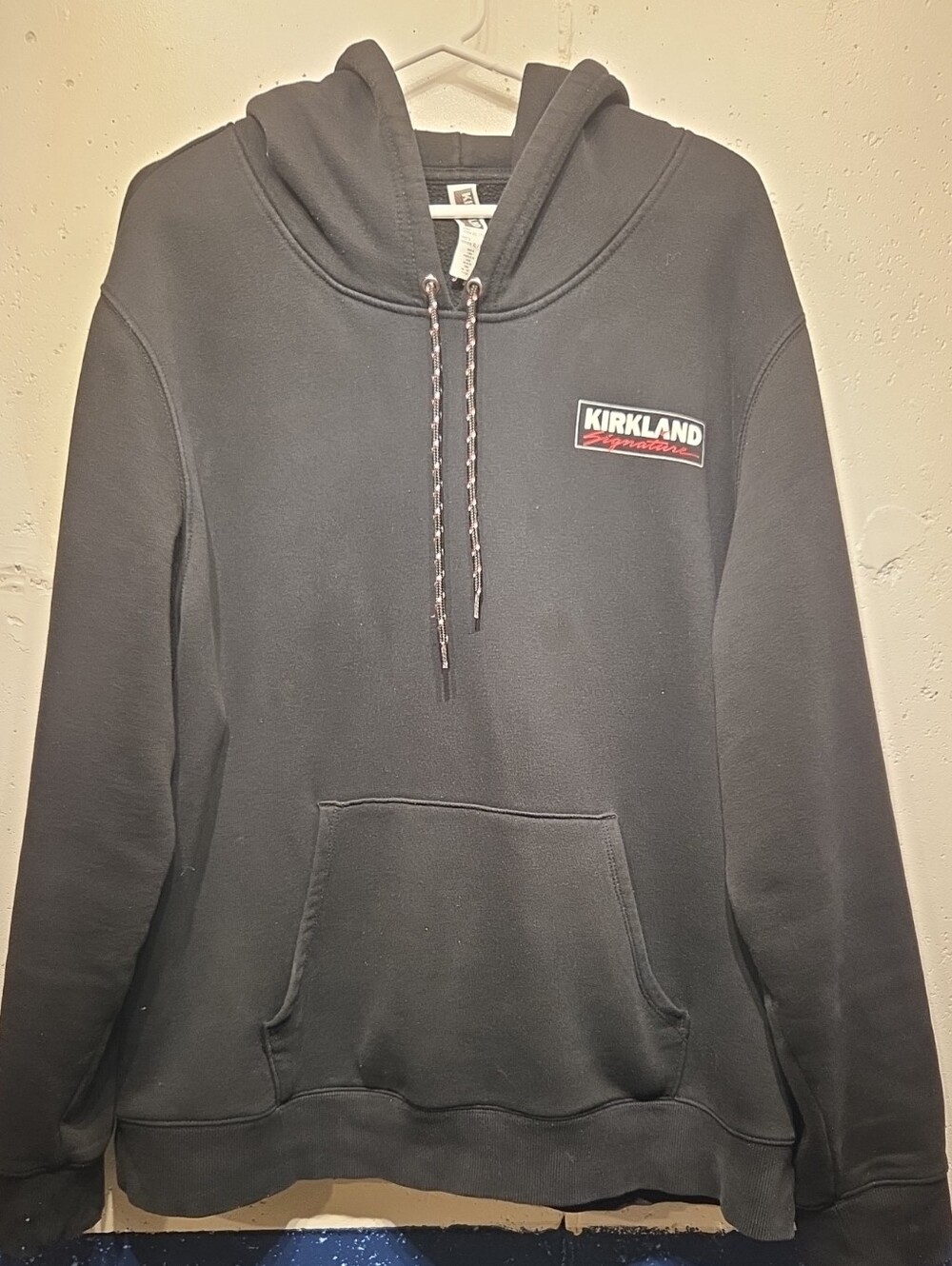 Kirkland Signature Costco Black Pullover Hoodie (XL)